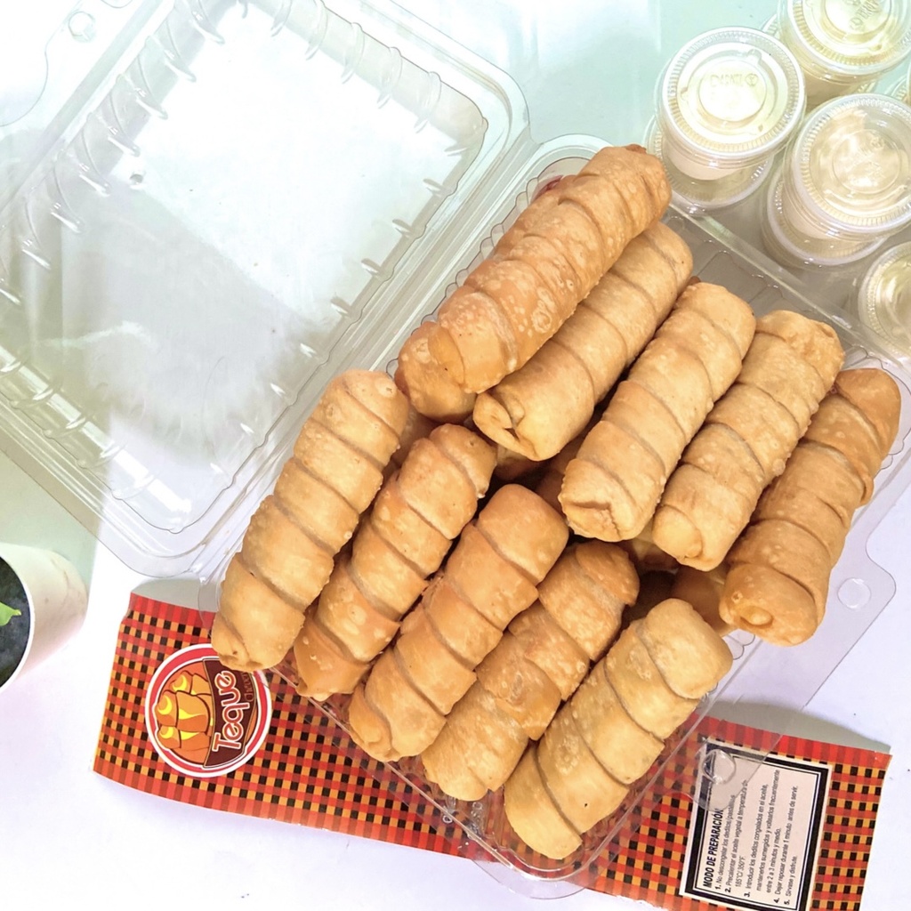 20 Tequeños Premium (Calidad Premium, Full Relleno y mayor tamaño )