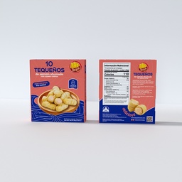 [PT035] Tequeños ¡Salmon con Queso Crema! 10 unidades Pre-cooked